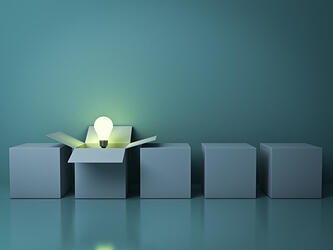 New ideas abstract image